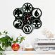 Настінний вініловий годинник Magic The Gathering, діаметр 30см Vinyl-Clock-Magic The Gathering-2 фото 2