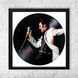 Настінний вініловий декор в дерев'яній рамці Елвіс Преслі, розміром 36см 527-4-1 фото 3
