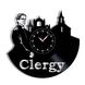 Wall Vinyl Record Clock Clergy 12" Vinyl-Clock-Clergy-1 photo 1