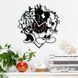 Настінний вініловий годинник Міккі і Мінні Маус, діаметр 30см Vinyl-Clock-C-Mickey and Minnie Mouse-6 фото 2