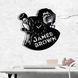 Wall Vinyl Record Clock James Brown 12" Vinyl-Clock-James Brown-1 photo 2