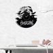 Wall Vinyl Record Clock Batgirl 12" Vinyl-Clock-Batgirl-1 photo 2