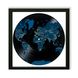 Vinyl Record Decor in a Wooden Frame Continents 14" UF-Frame-Continents-3 photo