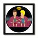 Vinyl Record Decor in a Wooden Frame Beavis and Butt-Head 14" UF-Frame-C-Beavis and Butt-Head-2 photo 1