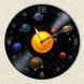 Wall Vinyl Record Clock Planets 12" 133-2-1 photo 3