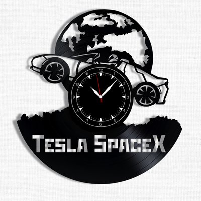 Wall Vinyl Record Clock Tesla 12" Vinyl-Clock-Tesla-1 photo