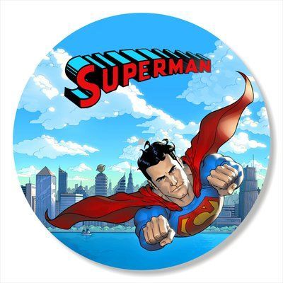 Vinyl Record Decor Superman 12" 773-3-1 photo