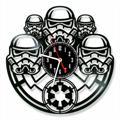 Wall Vinyl Record Clock Star Wars 12" Vinyl-Clock-Star Wars-14 photo