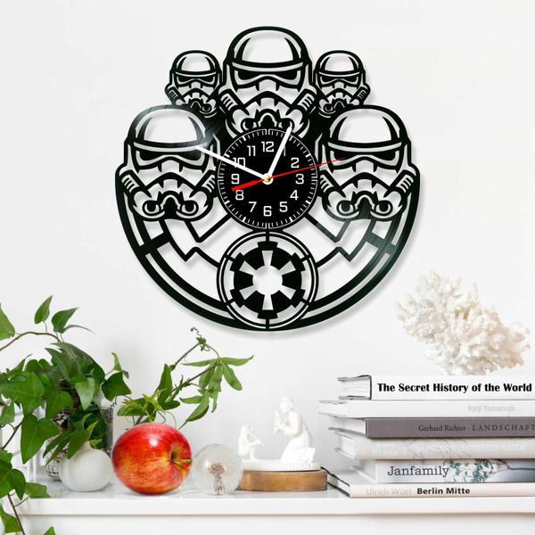 Wall Vinyl Record Clock Star Wars 12" Vinyl-Clock-Star Wars-14 photo