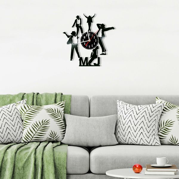 Wall Vinyl Record Clock Michael Jackson 12" Vinyl-Clock-Michael Jackson-3 photo