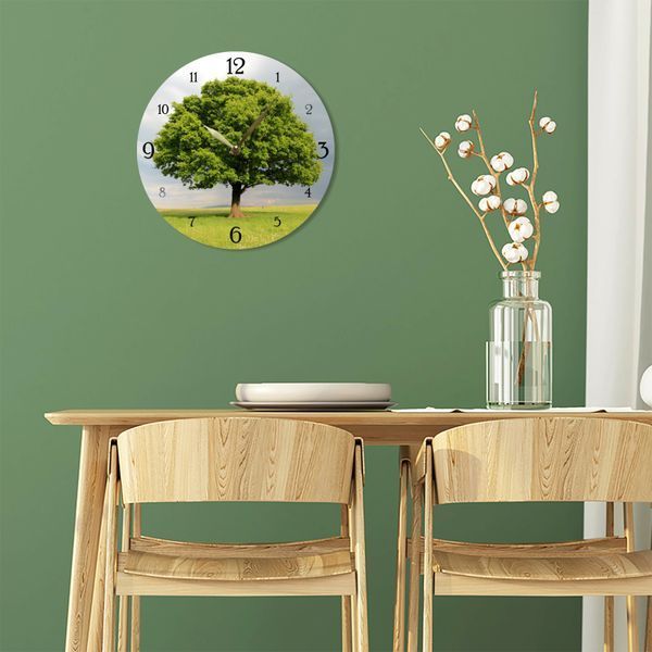 Wall Vinyl Record Clock Tree 12" 135-2-1 photo