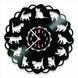 Wall Vinyl Record Clock Cats 12" Vinyl-Clock-Cats-5 photo 1