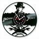 Настінний вініловий годинник Індіана Джонс, діаметр 30см Vinyl-Clock-M-Indiana Jones-3 фото 1