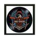 Vinyl Record Decor in a Wooden Frame Harley Davidson 14" 226-4-1 photo 1