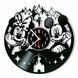 Настінний вініловий годинник Міккі і Мінні Маус, діаметр 30см Vinyl-Clock-C-Mickey and Minnie Mouse-6 фото