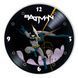 Настінний вініловий годинник Бетмен, діаметр 30см UF-Clock-Batman-2 фото 1