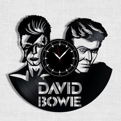 Wall Vinyl Record Clock David Bowie 12" Vinyl-Clock-David Bowie-2 photo
