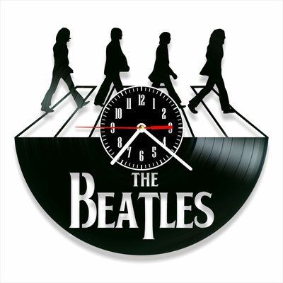 Wall Vinyl Record Clock The Beatles 12" Vinyl-Clock-The Beatles-12 photo