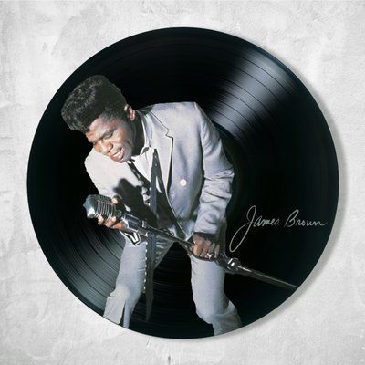 Vinyl Record Decor James Brown 12" 538-3-1 photo