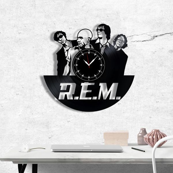 Wall Vinyl Record Clock R.E.M 12" Vinyl-Clock-R.E.M-1 photo