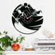 Wall Vinyl Record Clock Snowboarding 12" Vinyl-Clock-Snowboarding-1 photo 2