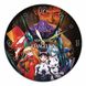 Wall Vinyl Record Clock Neon Genesis Evangelion 12" UF-Clock-Neon Genesis Evangelion-2 photo