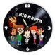 Настінний вініловий годинник Великий рот, діаметр 30см UF-Clock-C-Big Mouth-3 фото 1