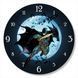 Настінний вініловий годинник Бетмен, діаметр 30см UF-Clock-Batman-2 фото