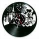 Настінний вініловий годинник Міккі і Мінні Маус, діаметр 30см Vinyl-Clock-C-Mickey and Minnie Mouse-6 фото