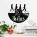 Настінний вініловий годинник The Beatles, діаметр 30см Vinyl-Clock-The Beatles-12 фото 2