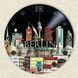 Wall Vinyl Record Clock Berlin 12" 14-2-1 photo 3
