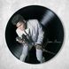 Настінний вініловий декор Джеймс Браун, діаметр 30см 538-3-1 фото 1
