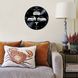 Wall Vinyl Record Clock Tesla 12" UF-Clock-Tesla-1 photo 2