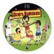Настінний вініловий годинник Закусочна Боба, діаметр 30см UF-Clock-C-Bob's Burgers-2 фото
