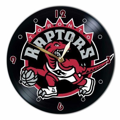 Настінний вініловий годинник Торонто Репторз, діаметр 30см UF-Clock-Toronto Raptors-1 фото