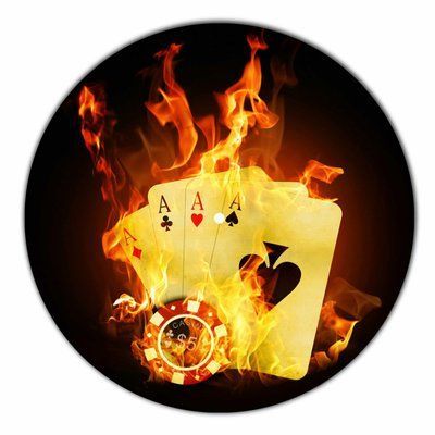 Vinyl Record Decor Poker 12" 122-3-1 photo
