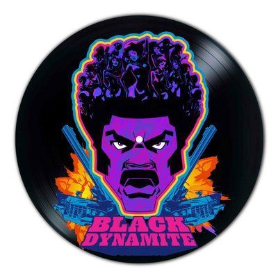 Vinyl Record Decor Black Dynamite 12" 711-3-1 photo