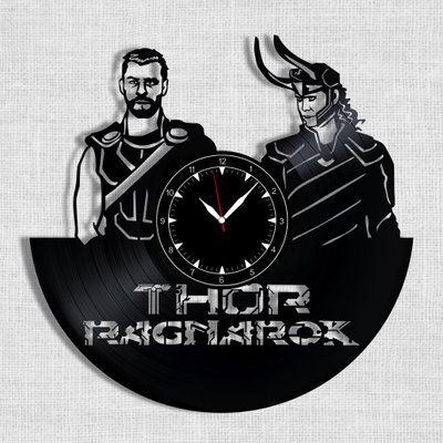 Настінний вініловий годинник Тор, діаметр 30см 786-1-1 фото