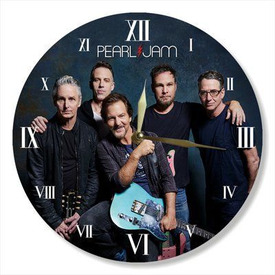 Wall Vinyl Record Clock Pearl Jam 12" UF-Clock-Pearl Jam-2 photo