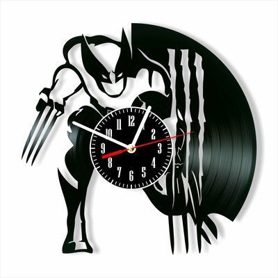 Wall Vinyl Record Clock Wolverine 12" Vinyl-Clock-Wolverine-2 photo