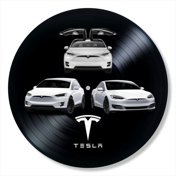 Vinyl Record Decor Tesla 12" UF-Decor-Tesla-1 photo