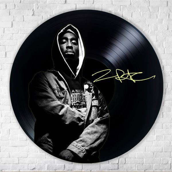 Vinyl Record Decor 2Pac 12" 500-3-1 photo