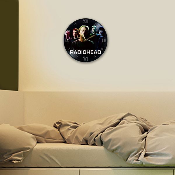 Wall Vinyl Record Clock Radiohead 12" UF-Clock-Radiohead-1 photo