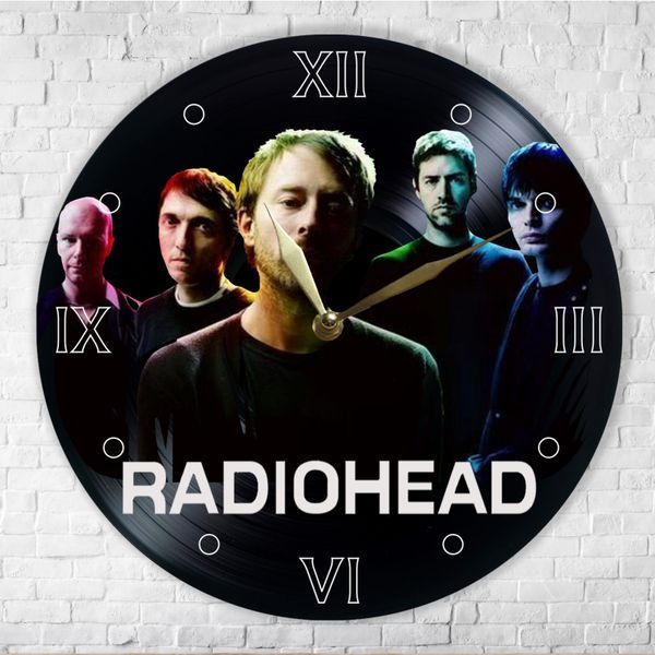 Wall Vinyl Record Clock Radiohead 12" UF-Clock-Radiohead-1 photo