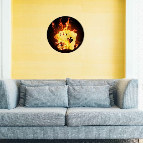 Vinyl Record Decor Poker 12" 122-3-1 photo
