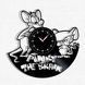 Wall Vinyl Record Clock Pinky and the Brain 12" Vinyl-Clock-C-Pinky and the Brain-1 photo 1