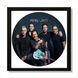 Настінний вініловий декор в дерев'яній рамці Pearl Jam, розміром 36см 565-4-1 фото 1