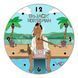 Настінний вініловий годинник Кінь БоДжек, діаметр 30см UF-Clock-C-BoJack Horseman-2 фото