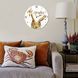 Wall Vinyl Record Clock Giraffes 12" 78-2-1 photo 2