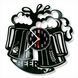Wall Vinyl Record Clock Beer 12" 114-1-1 photo 1